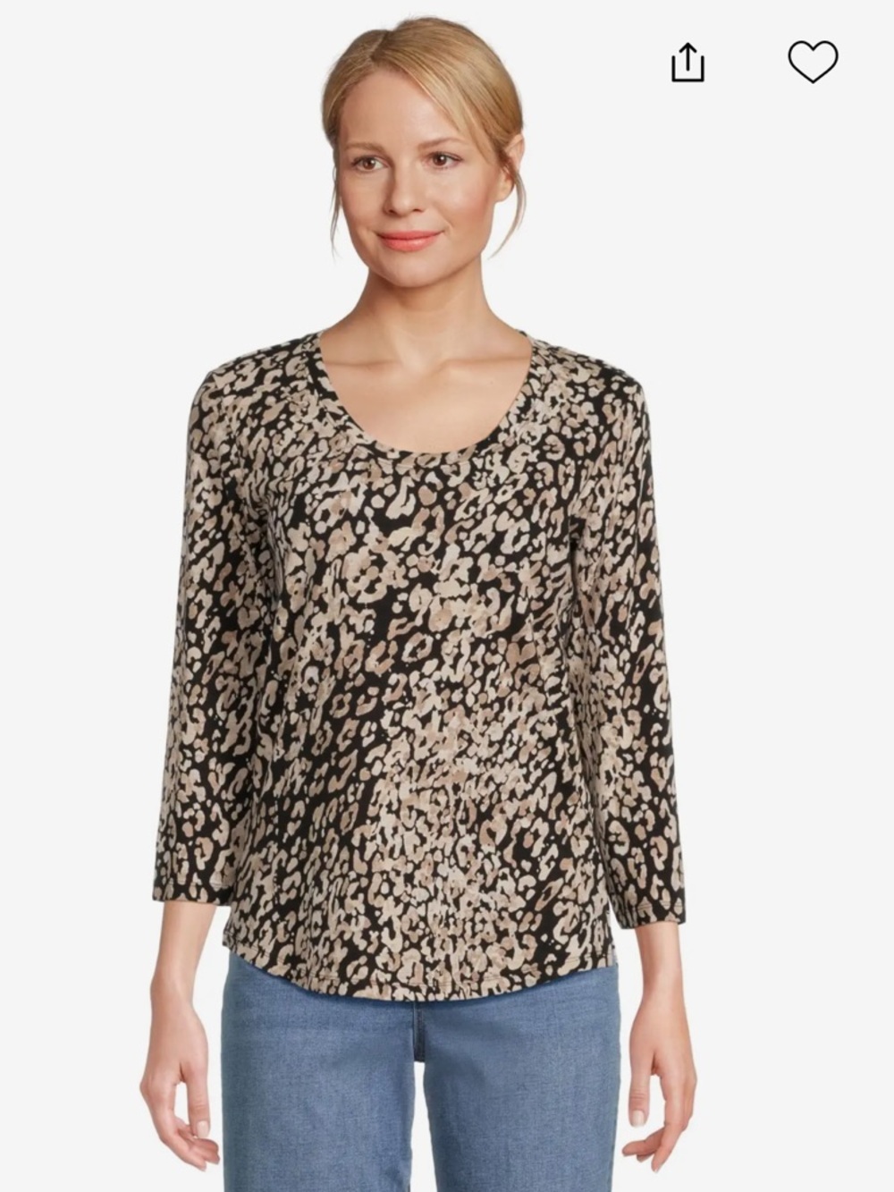 Tommy Bahama Women’s Ashby Isles Spotted Sea Tee Shirt Size Large